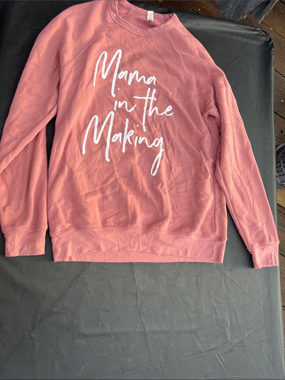 Gildan Mauve Pink 'Mama in the Making' Crewneck Sweatshirt